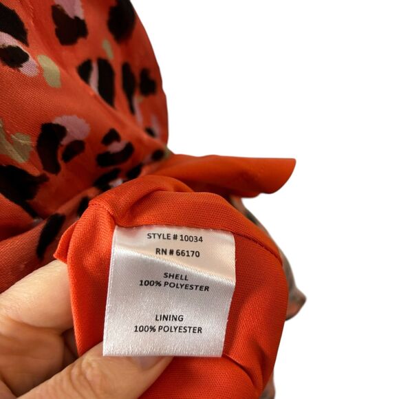 Modcloth x Hutch Party Prowl Leopard Print Wrap Dress Women’s Small - Picture 9 of 10